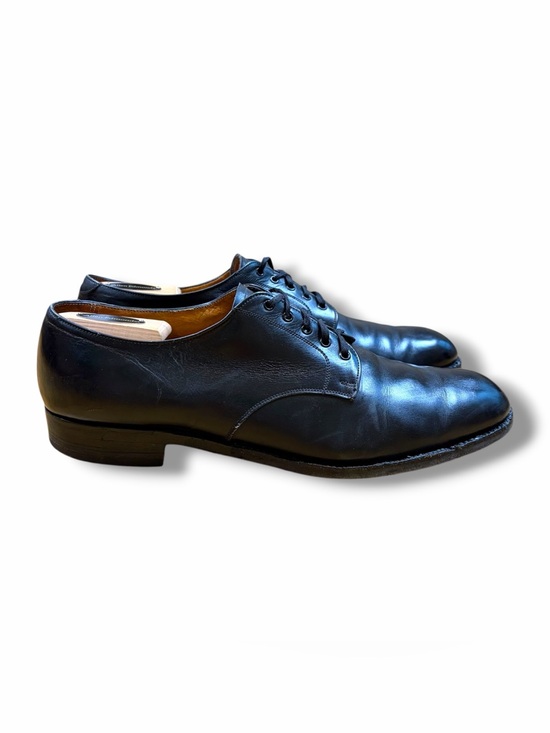 Brooks Brothers Black Captoe Oxfords Shoes Crocket & Jones Made In England US 10 main image 5